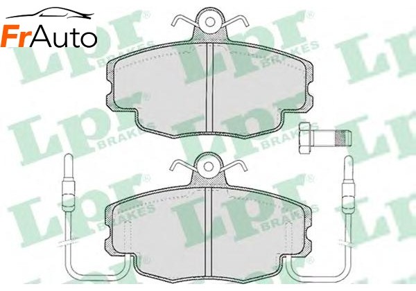 Комплект гальмівних колодок  RENAULT 19, 5, Super 5, Rapid, 9, 11, 21, 25, Clio, Clio 2, Megane, Scenic